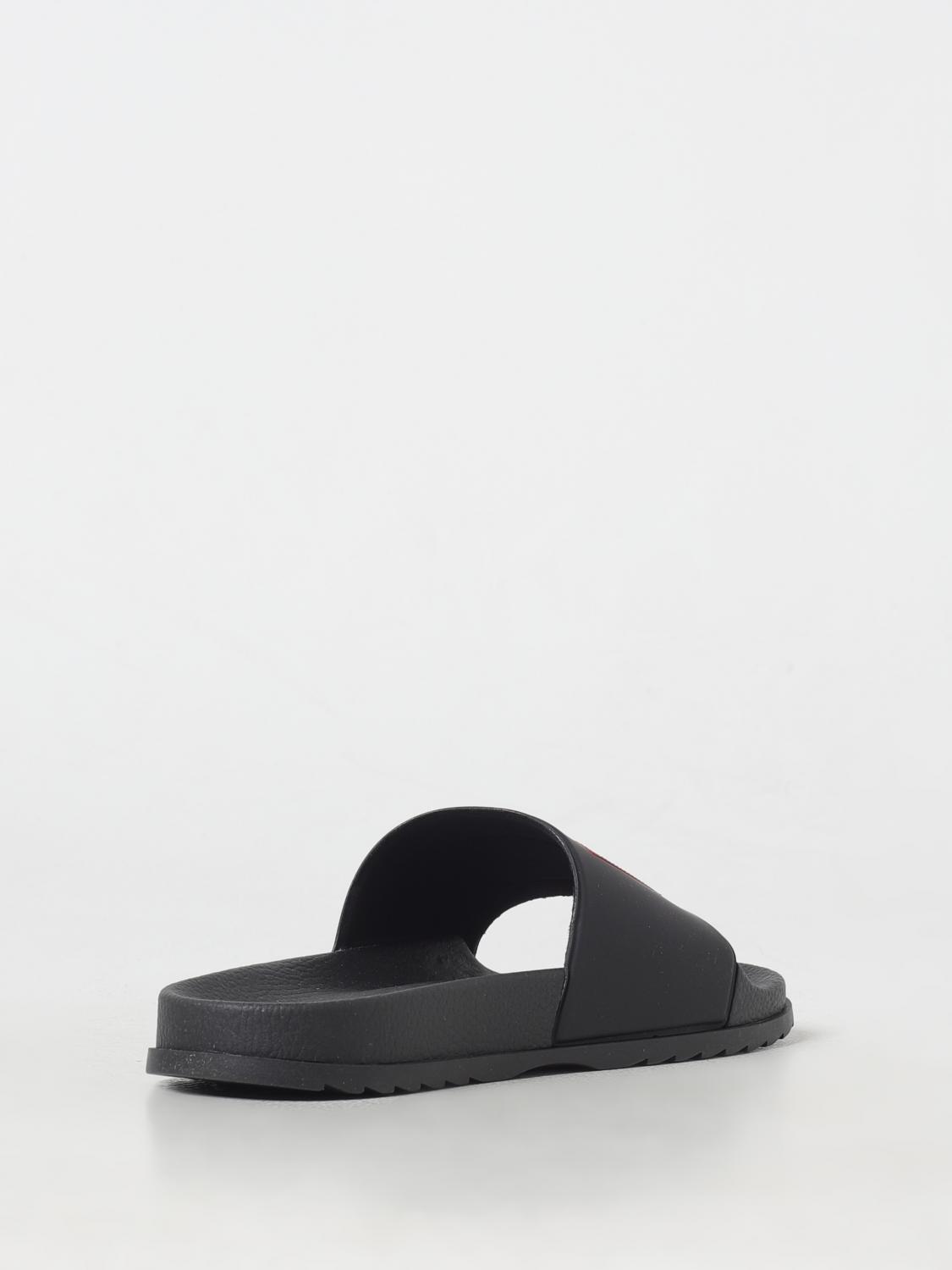 Hugo slides embroidered logo