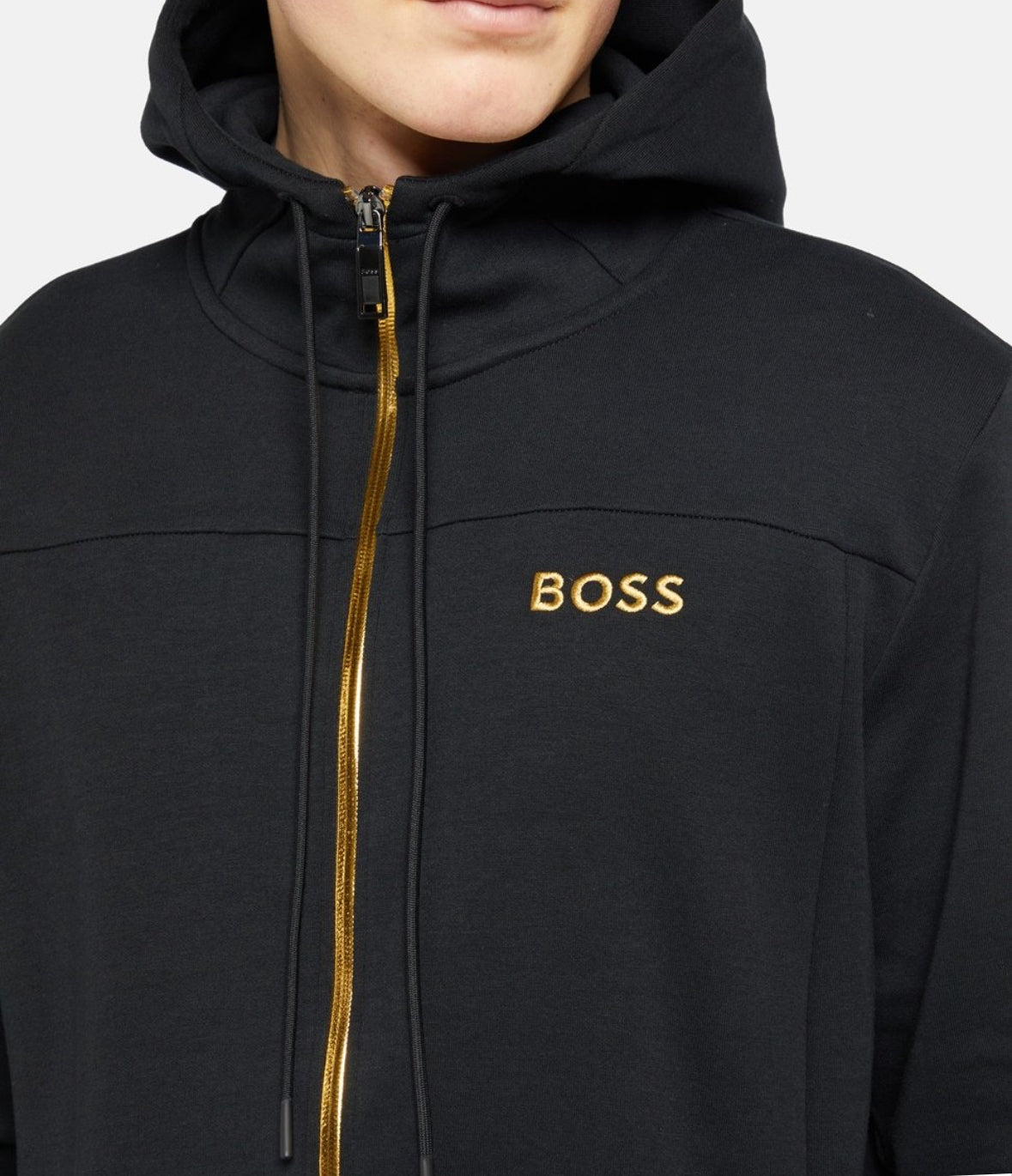 Boss zipped sweatshirt