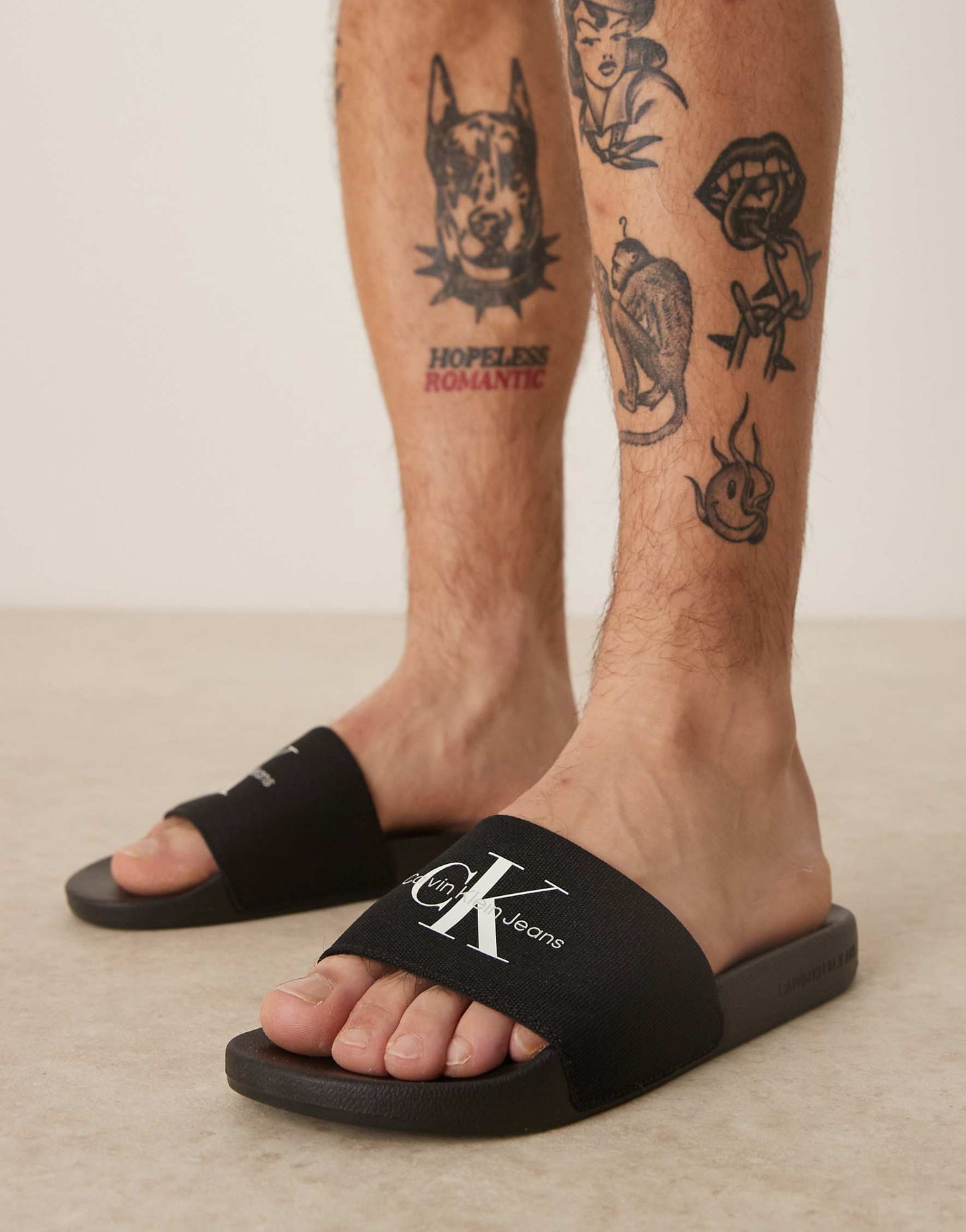 Calvin Klein slides