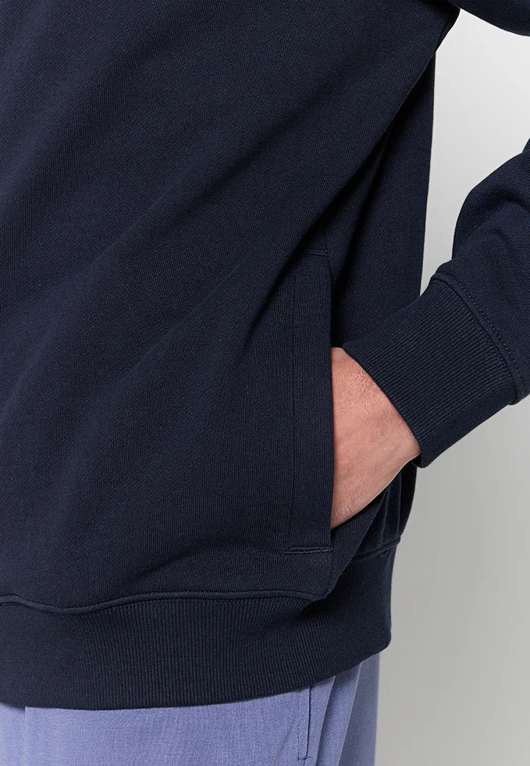 Hugo zip-up swearshirt