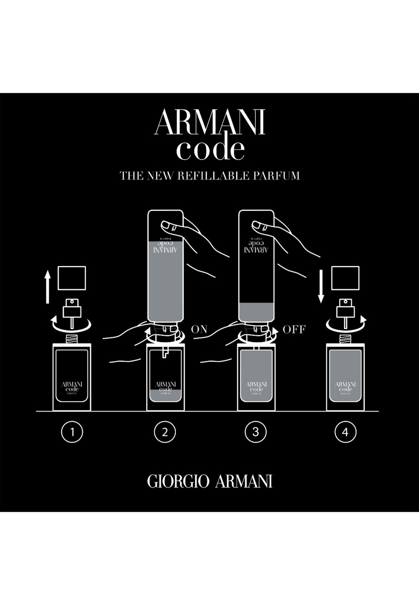 Armani code parfum 75ml