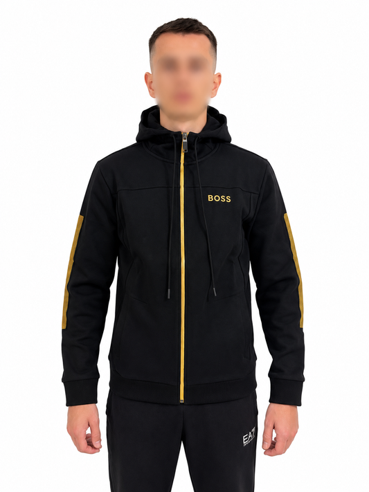 Boss zipped sweatshirt