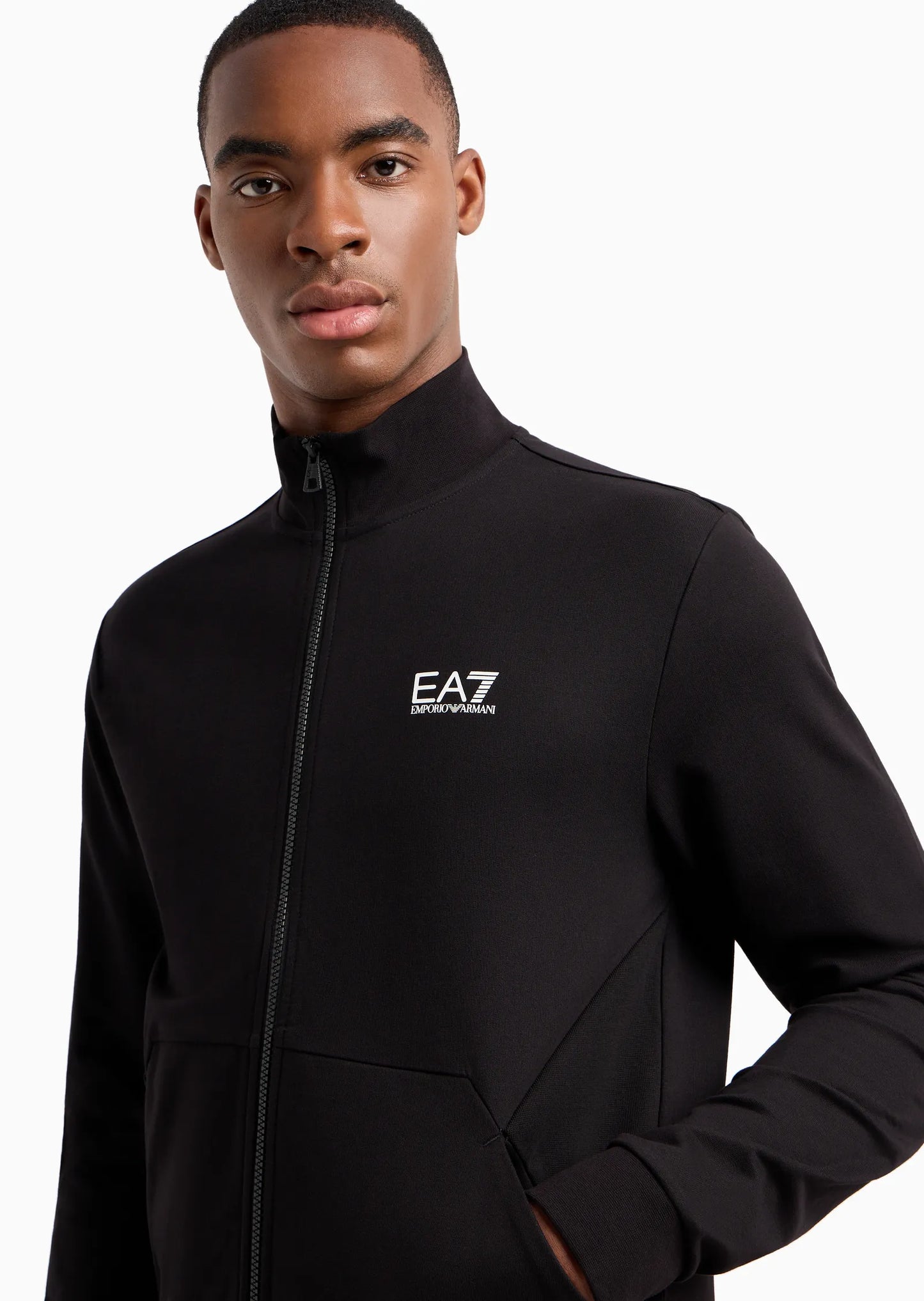 Ea7 Zipped Sweatshirt