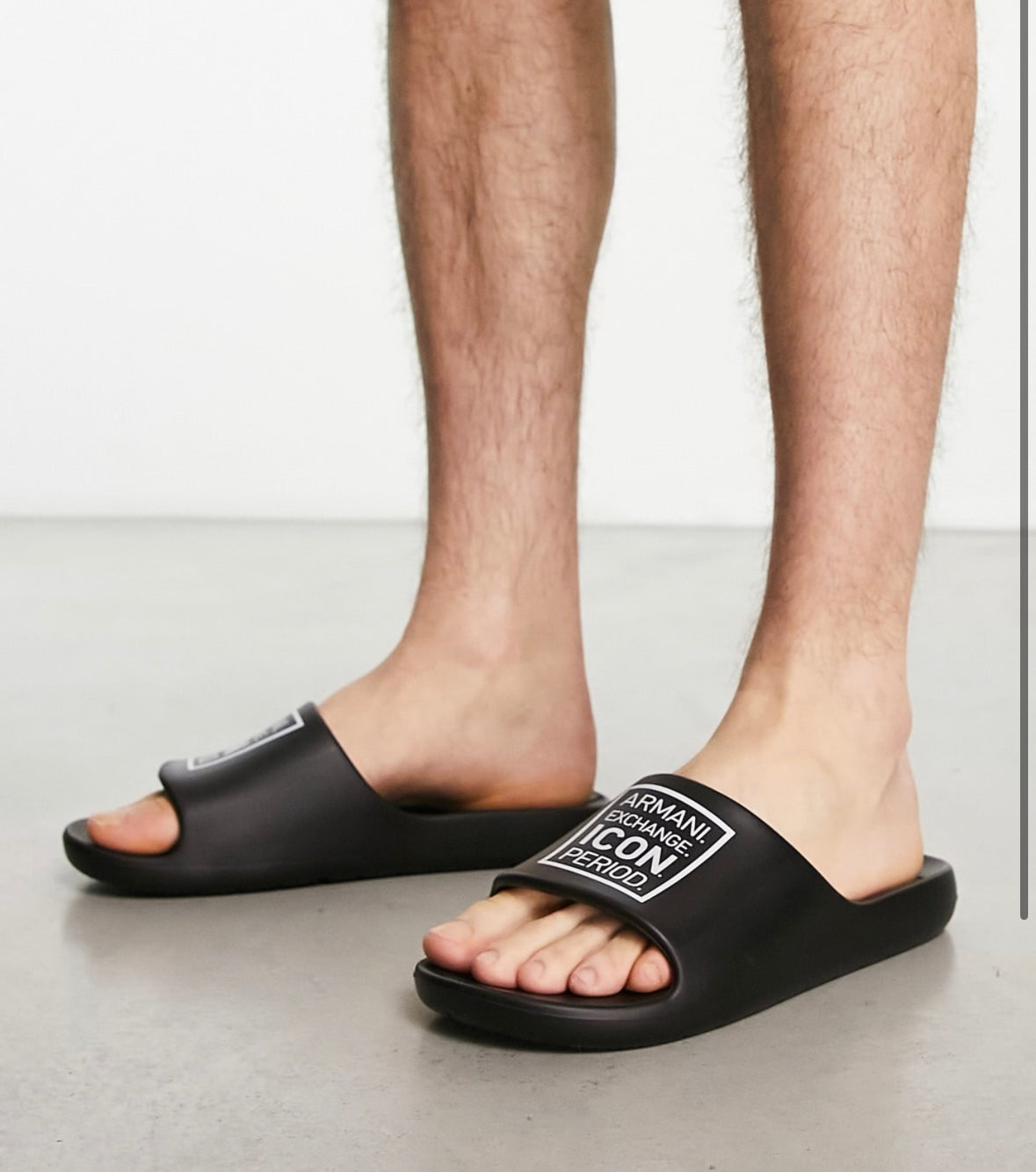 Armani Exchange slides