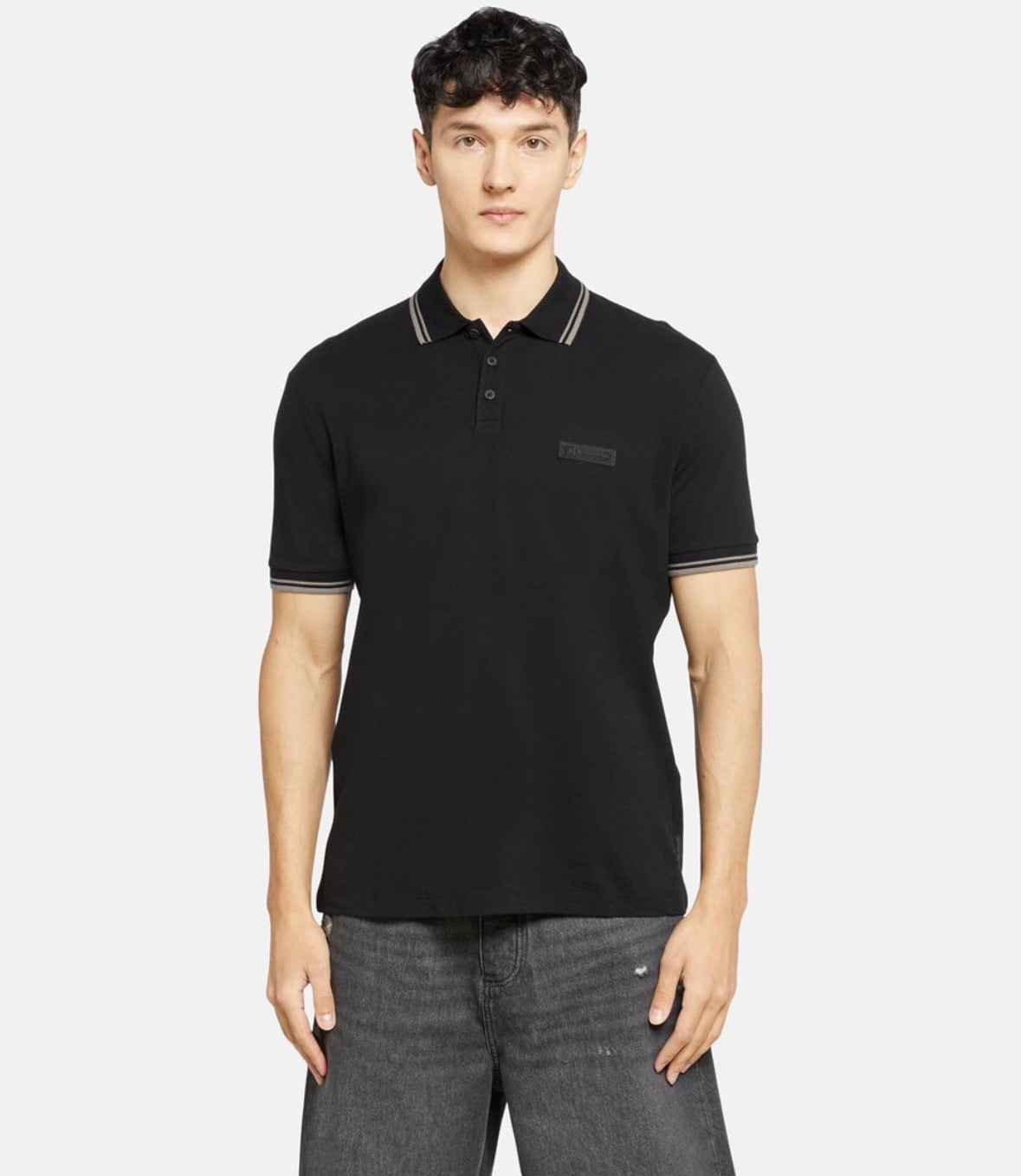Armani Exchange polo t shirt